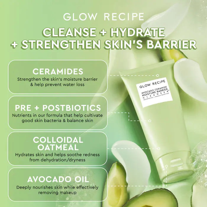 Avocado Ceramide Moisture Barrier Cleanser