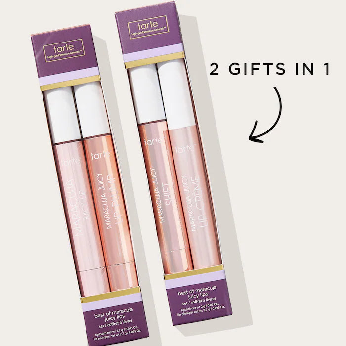maracuja juicy lips set duo-Choose your fav (72$ Value) 2x full size pieces
