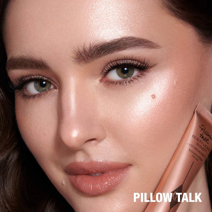 Pillow talk highlighter wand-soft rose gold highlight