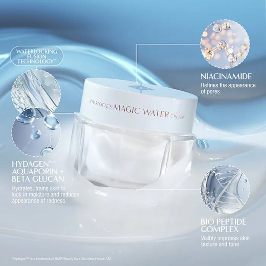 Magic Water Cream Refillable Gel Moisturizer with Niacinamide (50ML)