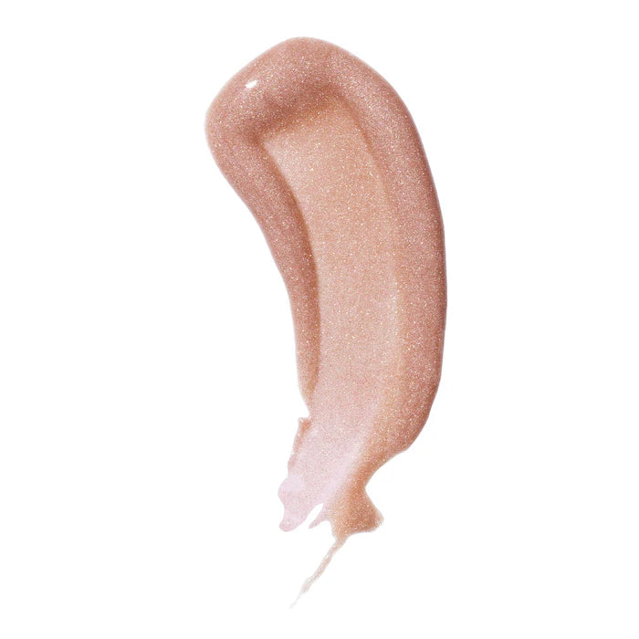 Wet Lip Oil Plumping Peptide Lip Treatment Gloss-Unzipped - milky pink champagne