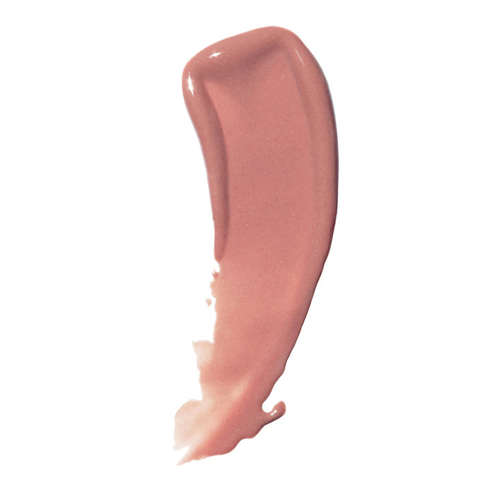 Wet Lip Oil Plumping Peptide Lip Treatment Gloss-Unhooked - creamy rosy beige