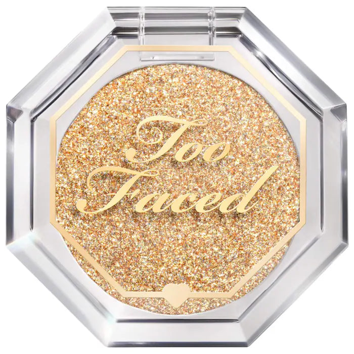 Disco Crush High Shine Glitter Eye + Face Sparkle-Hypnotic - light gold sparkle