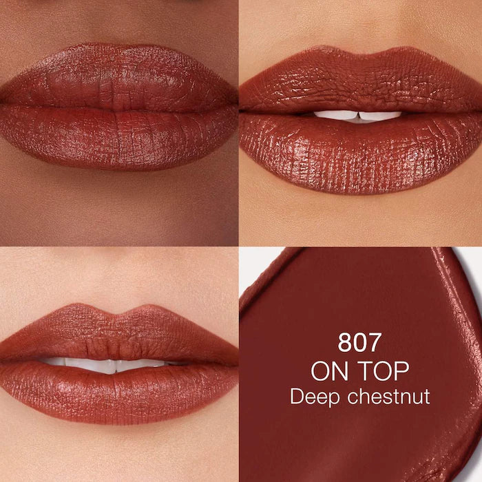 Explicit Refillable Satin Lipstick-On Top β 807 - deep chestnut