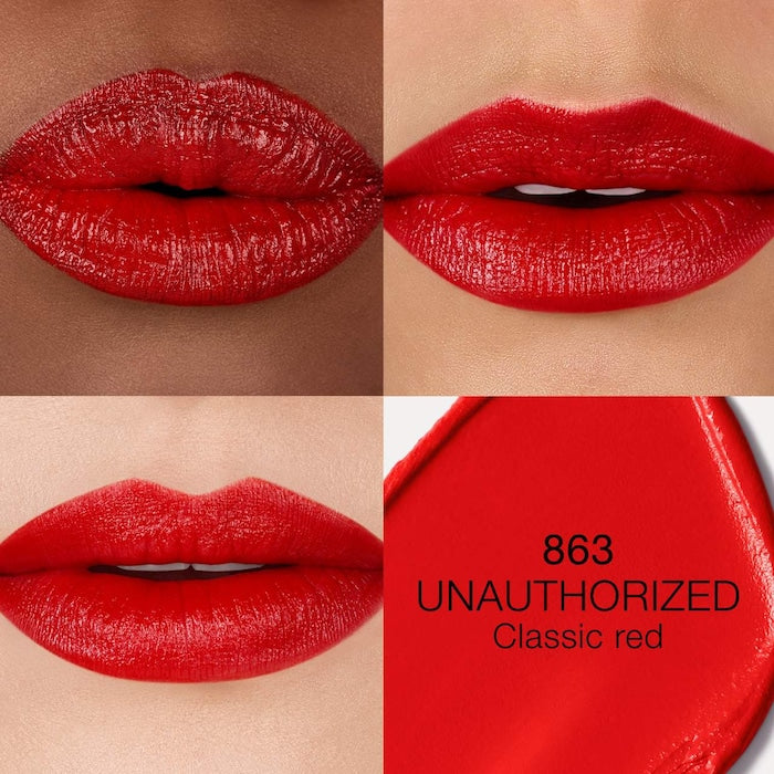 Explicit Refillable Satin Lipstick-Unauthorized β 863 - classic red