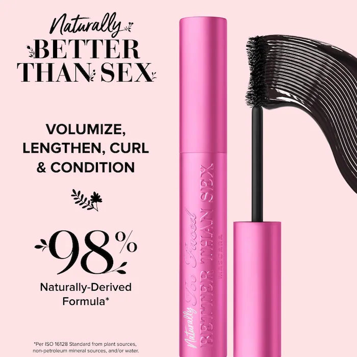 Naturally Better Than Sex Lengthening and Volumizing Mascara