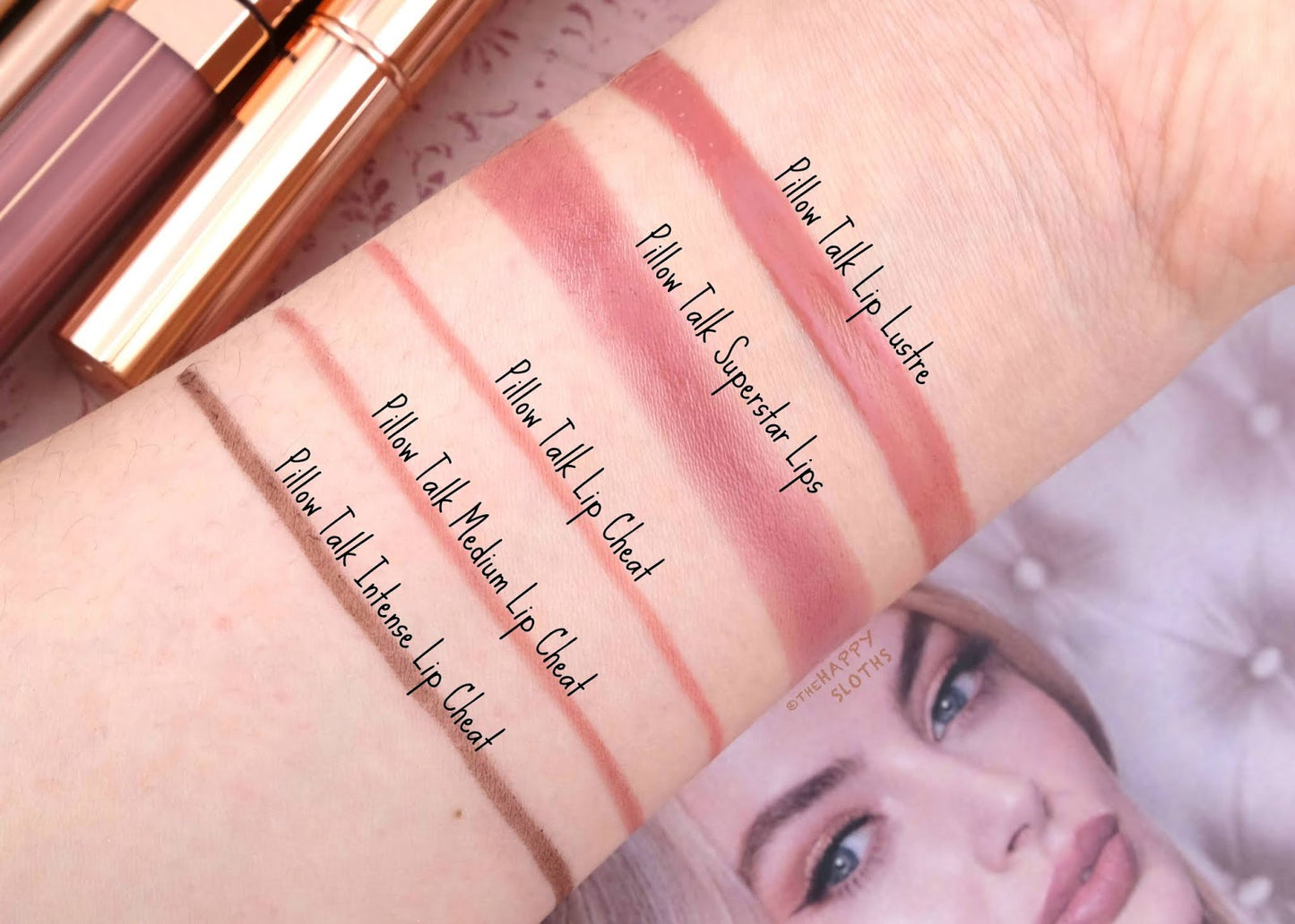 PILLOW TALK LIP KIT ( Full size lipliner + Lipstick )