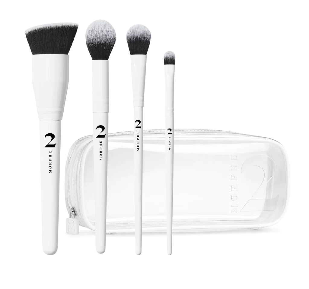 THE SWEEP LIFE 4-PIECE FACE & EYE BRUSH SET