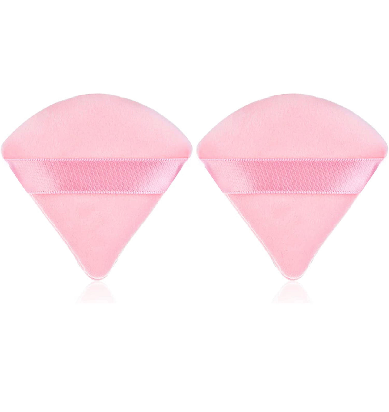 Sibba 2 Pieces Triangle Powder Puffs Face Cosmetic
