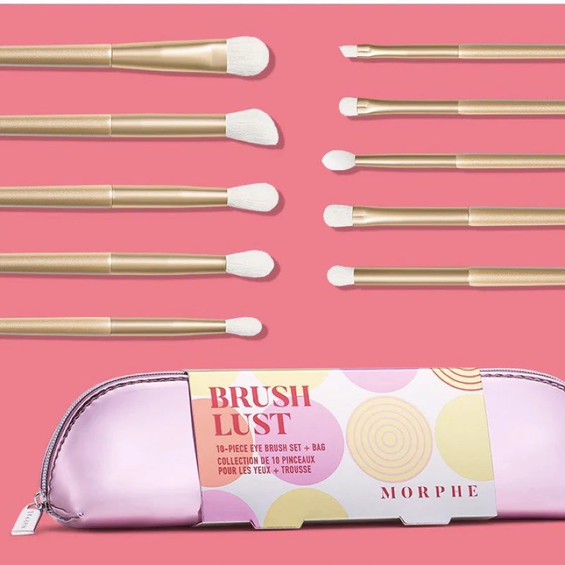 Morphe Brush Lust 10 Piece Eye Brush Set