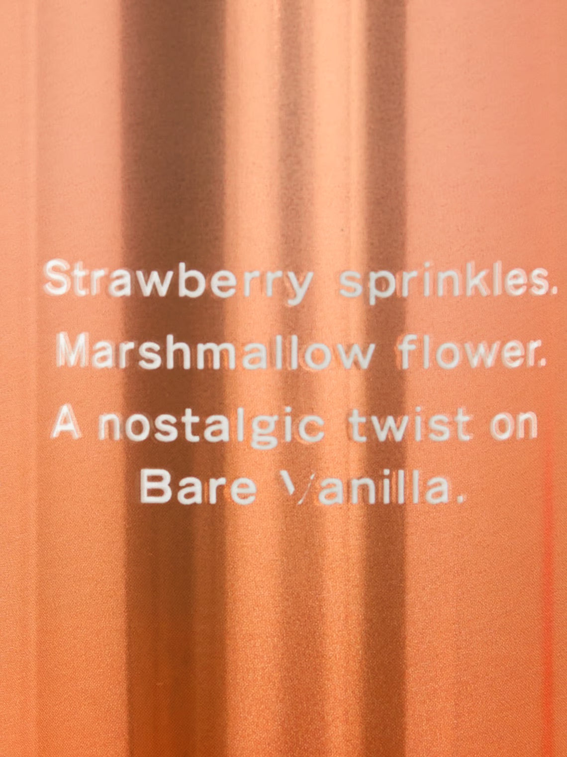 Candied Fragrance Mist - bare vanilla
