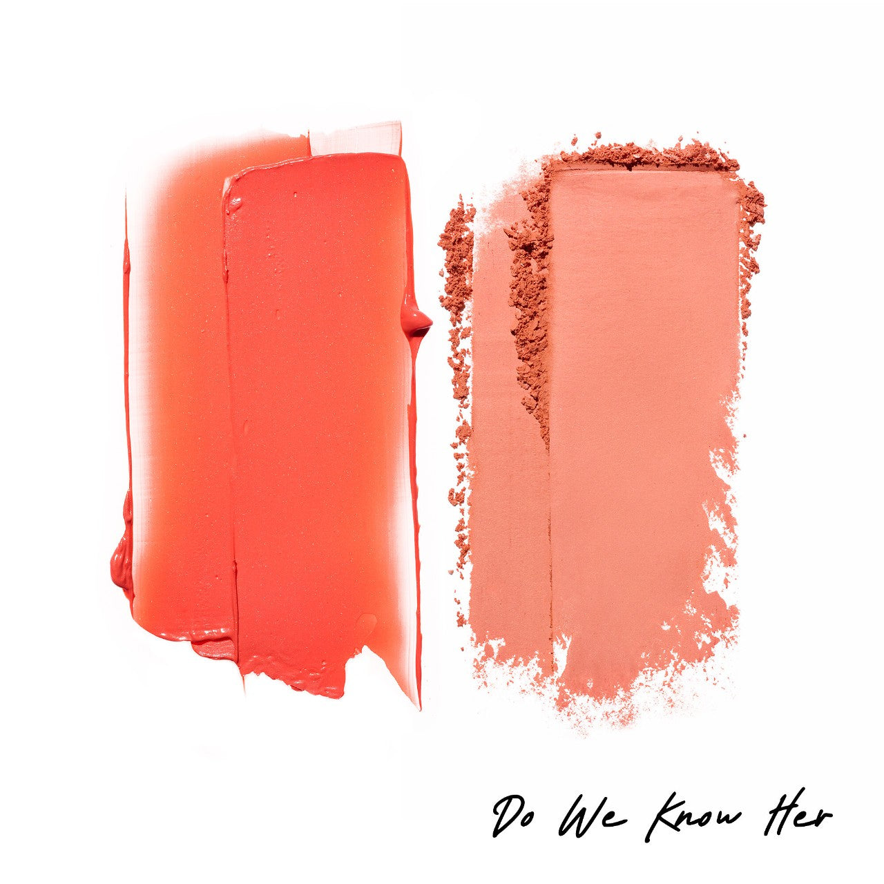 Major Headlines Double-Take Crème & Powder Blush-Do We Know Her? - peachy coral
