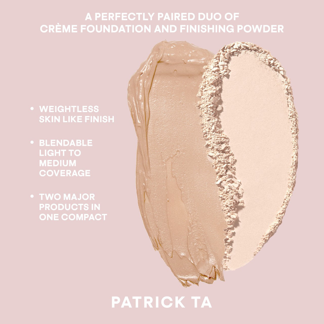 Major Skin Crème Foundation and Finishing Powder Duo- Fair 3 - golden neutral