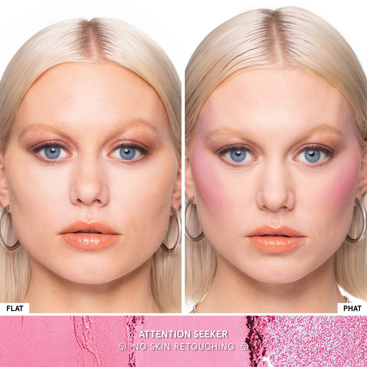Cheek Clapper 3D Blush Trio Palette- Attention seeker