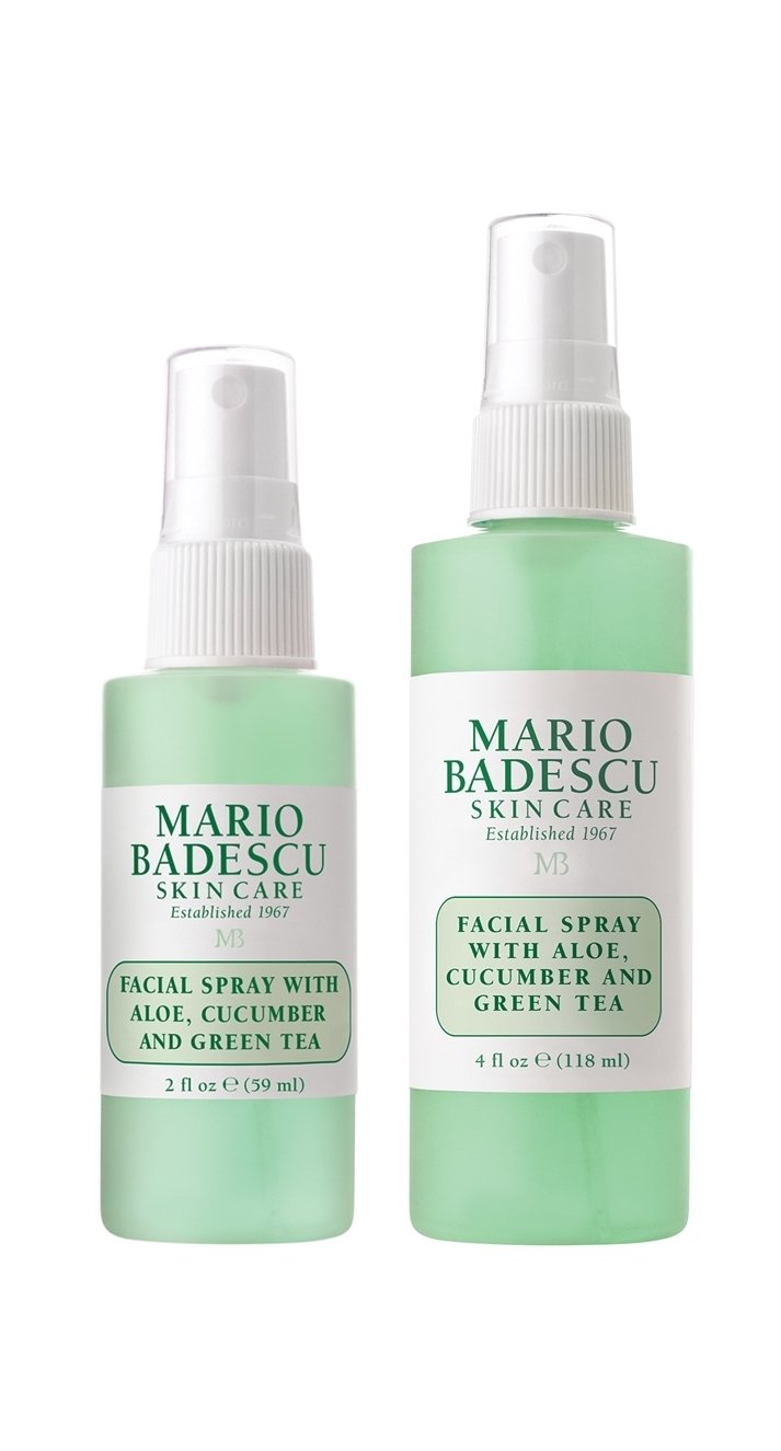 FACIAL SPRAY WITH ALOE, CUCUMBER AND GREEN TEA
mini - 59ml