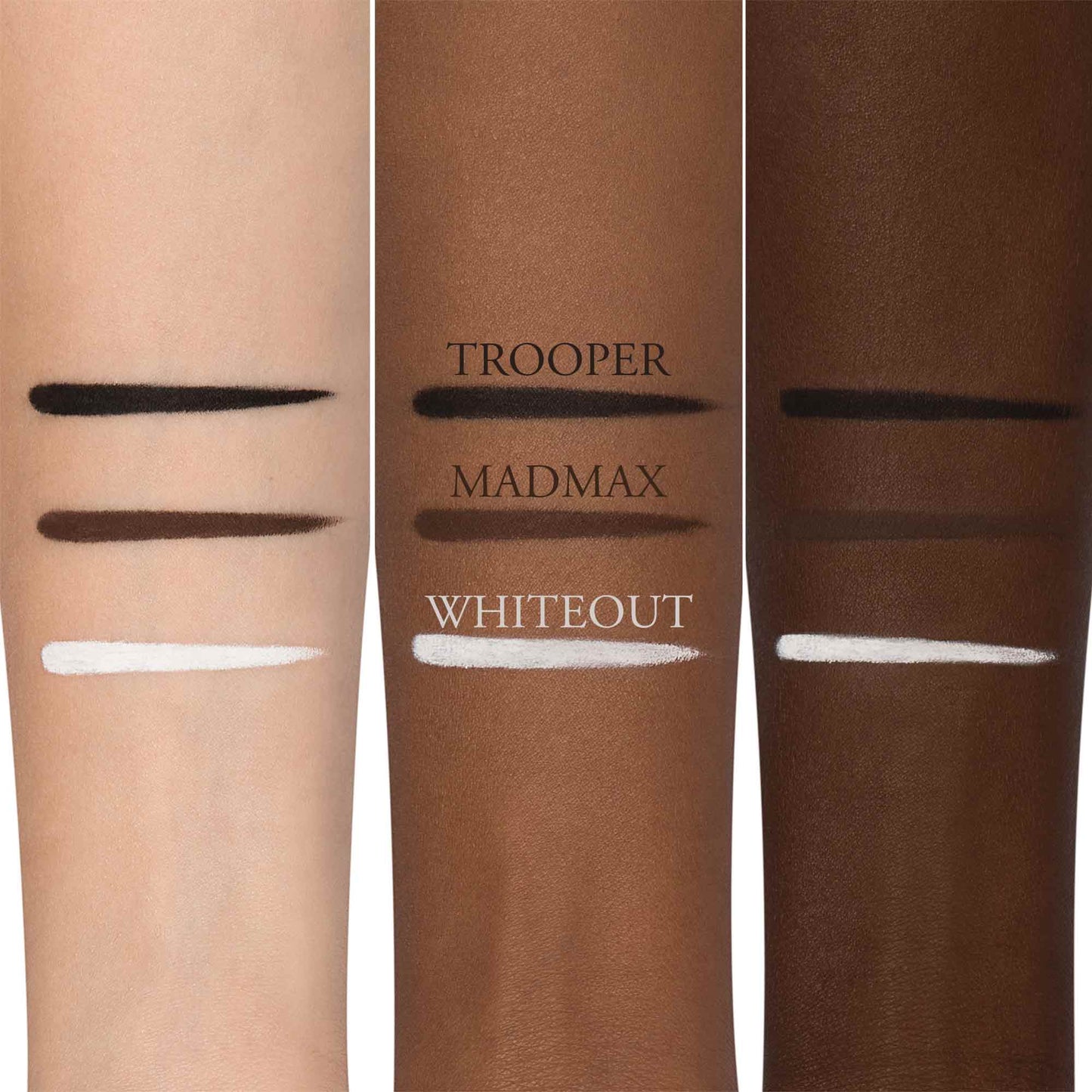 Cake pencil black eyeliner - Trooper ( ultra black )