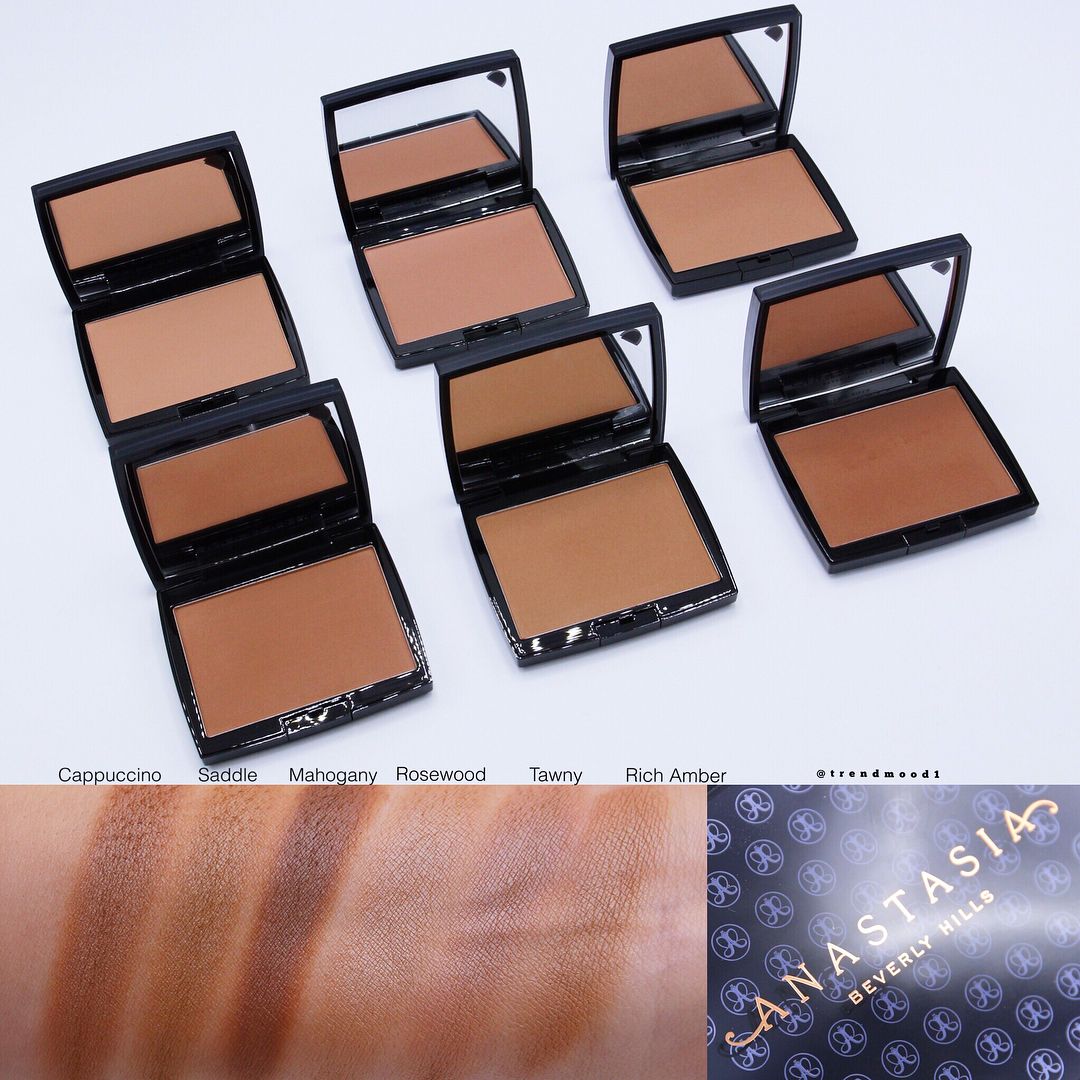 Powder bronzer - mahogany