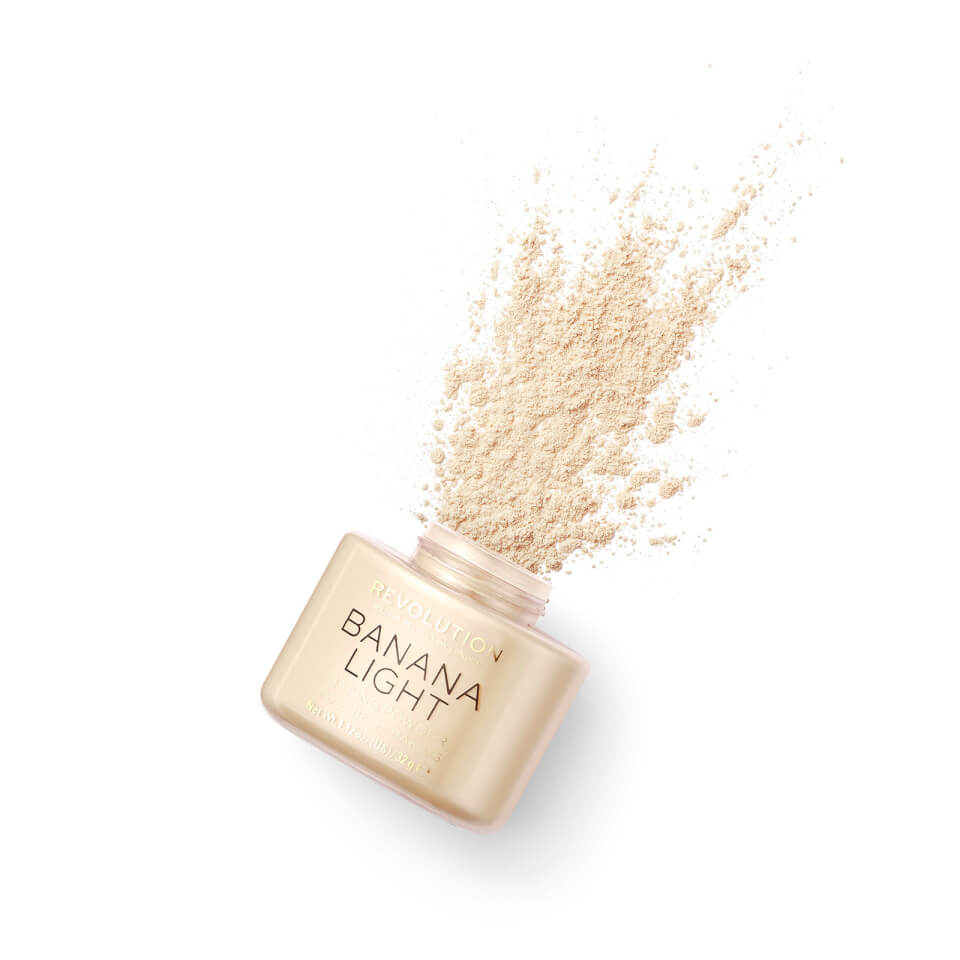 Makeup Revolution Loose Baking Powder - Banana light
