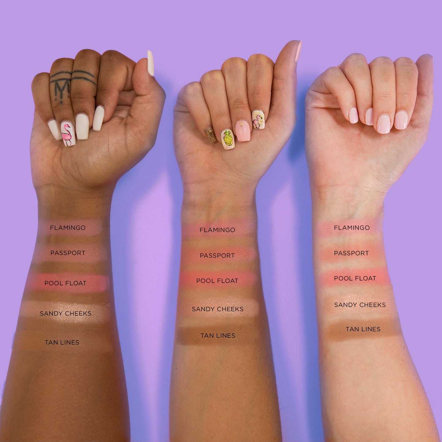 life of the party clay blush palette & clutch