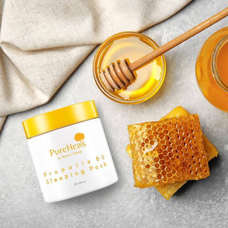 PureHeals - Propolis 80 Sleeping Pack - 100 mL