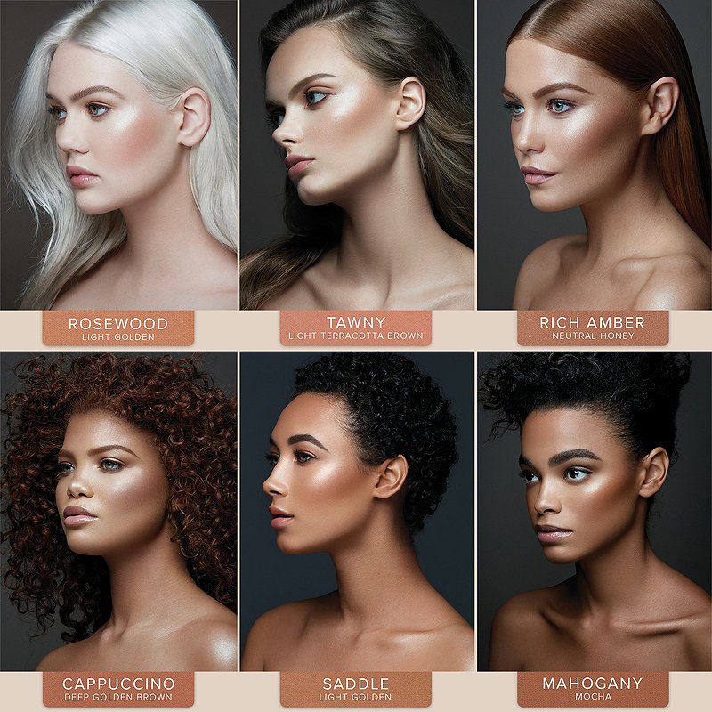 Powder bronzer - mahogany