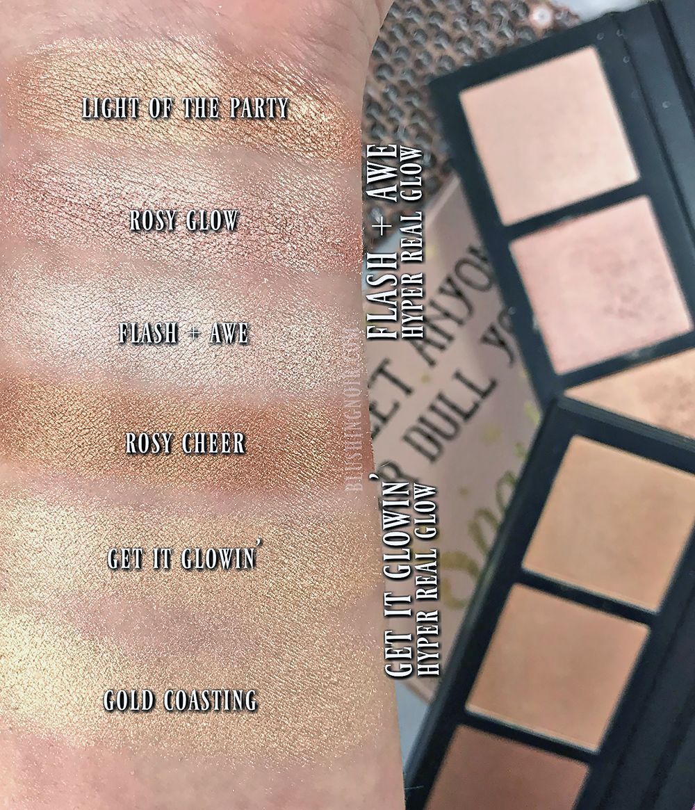 HYPER REAL GLOW PALETTE
- Flash + Awe