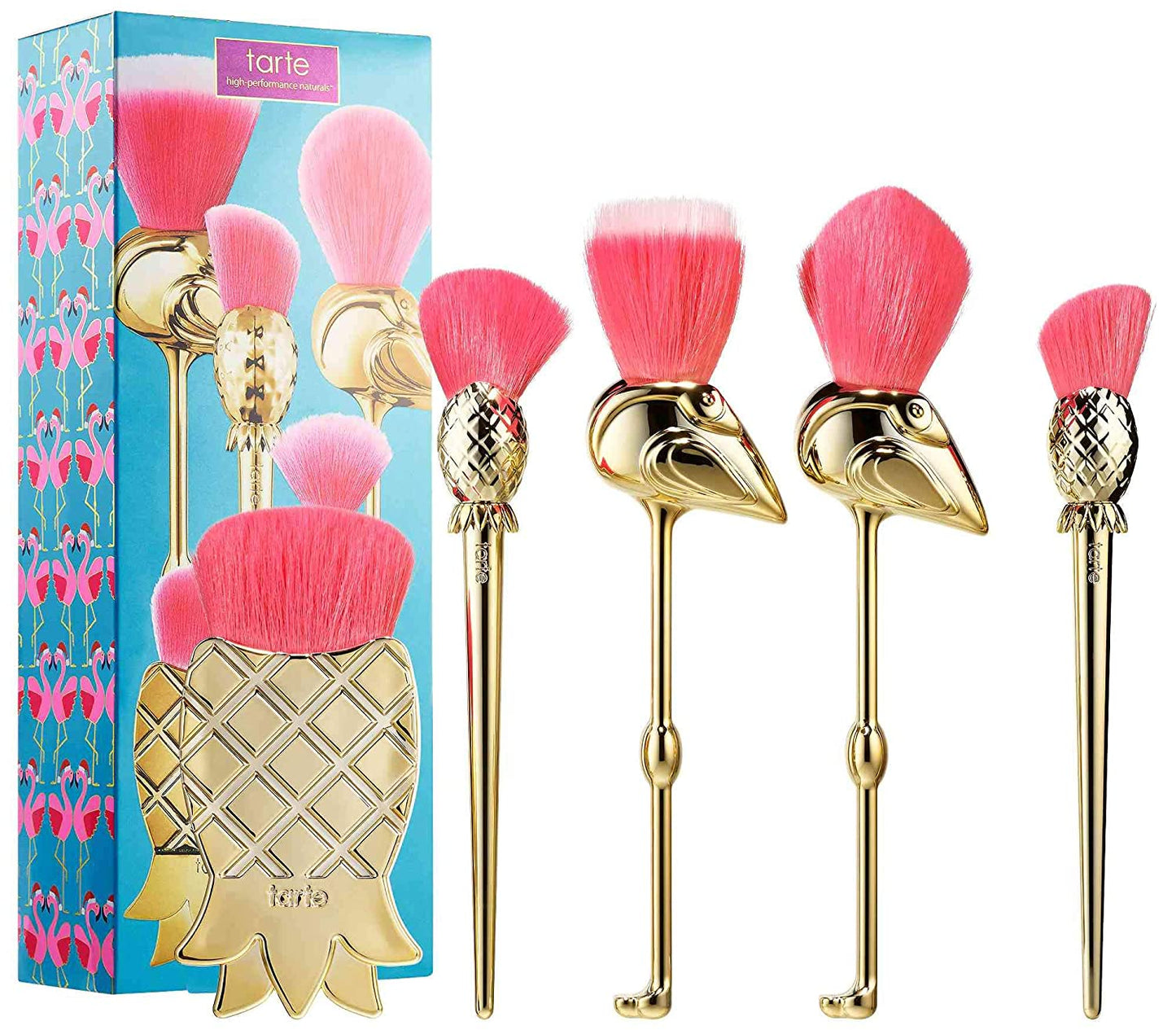 Let's flamingle brush set