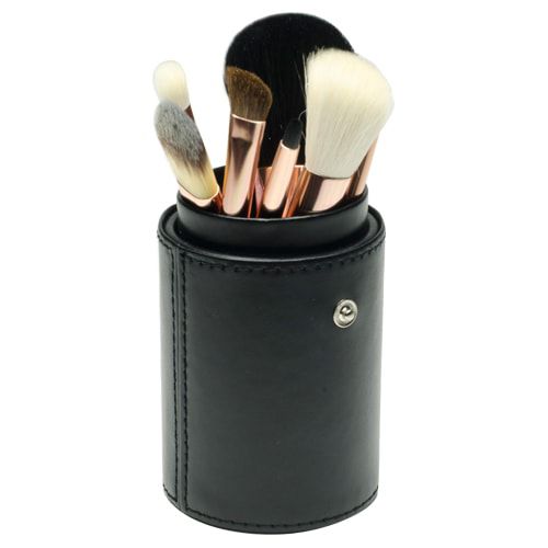 7pcs rose gold brush set