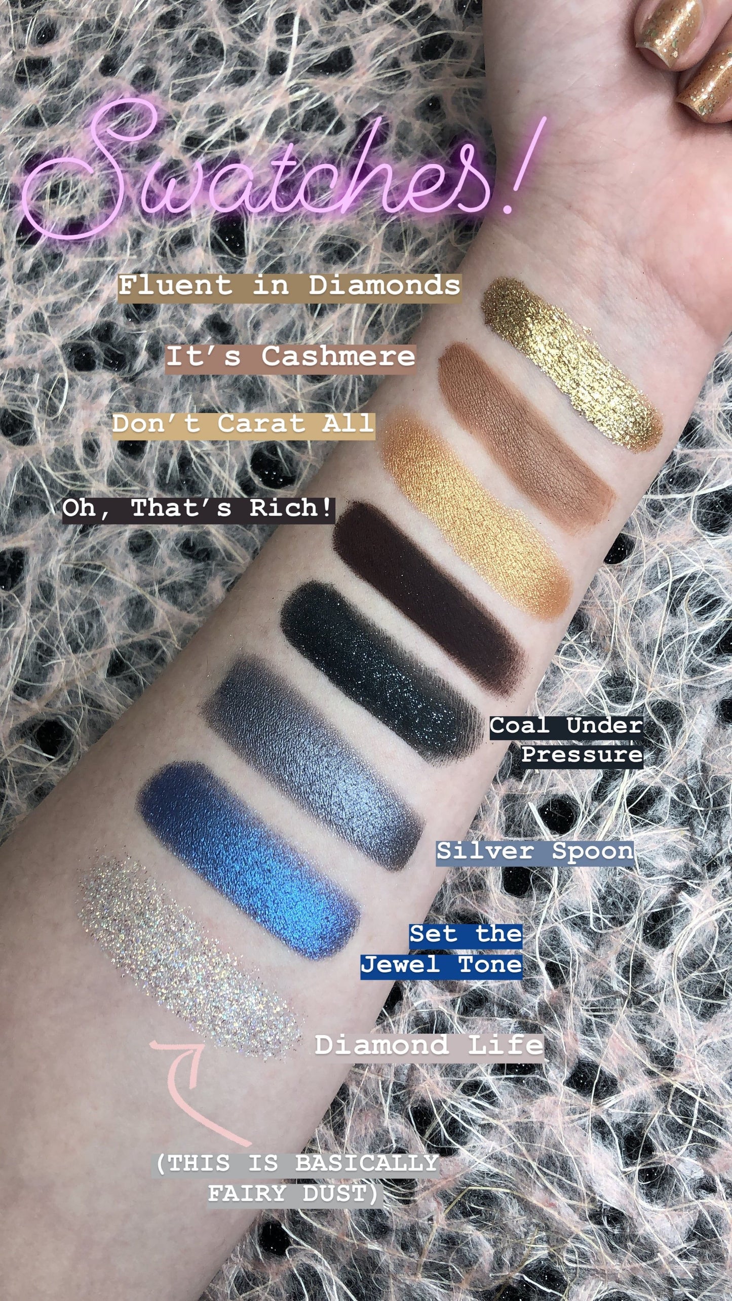 Pretty rich eyeshadow palette