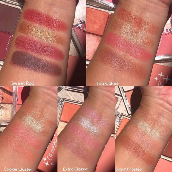 cookie cluster cheek palette