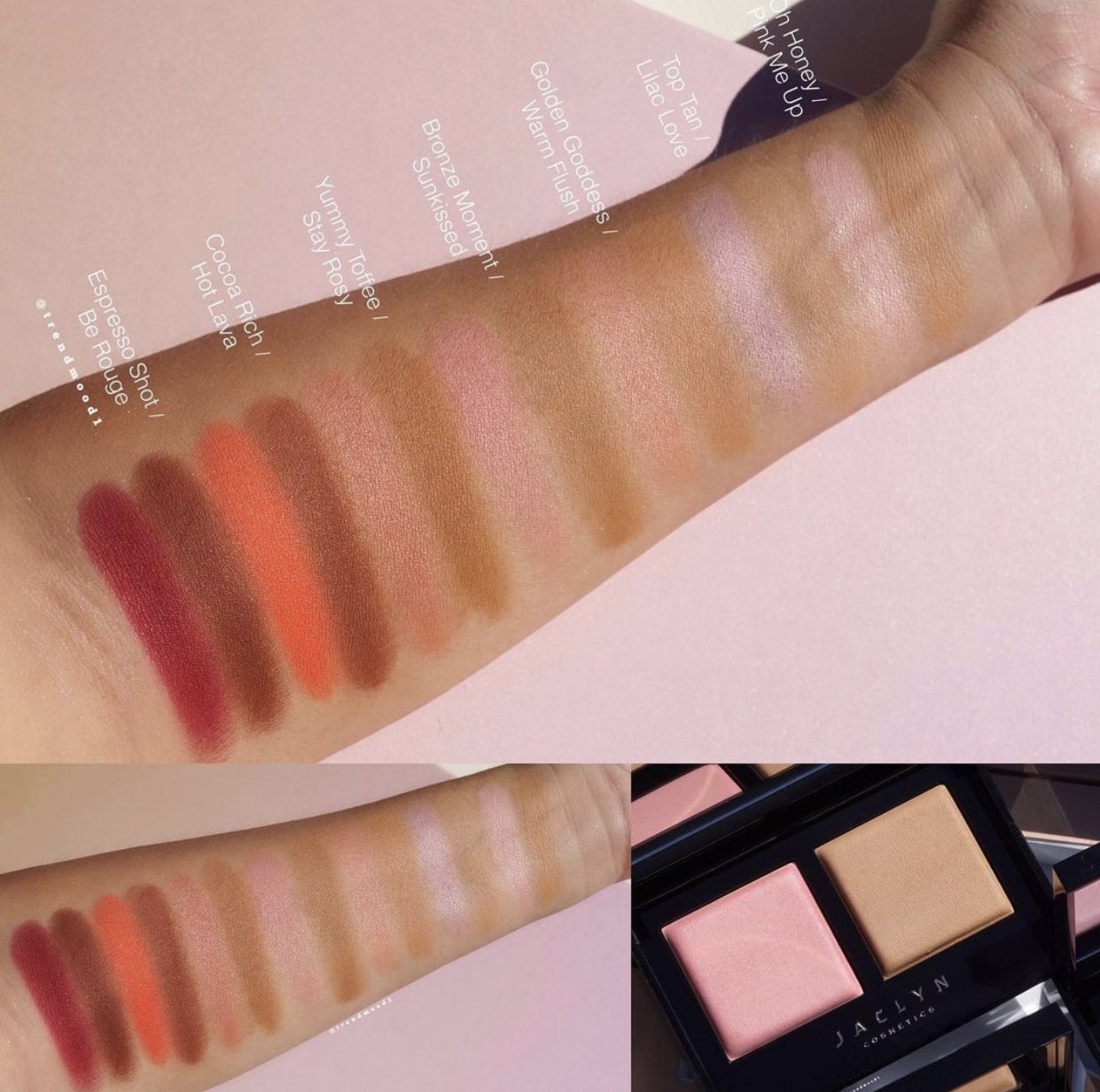 BRONZE & BLUSHING DUO-LILAC LOVE / TOP TAN