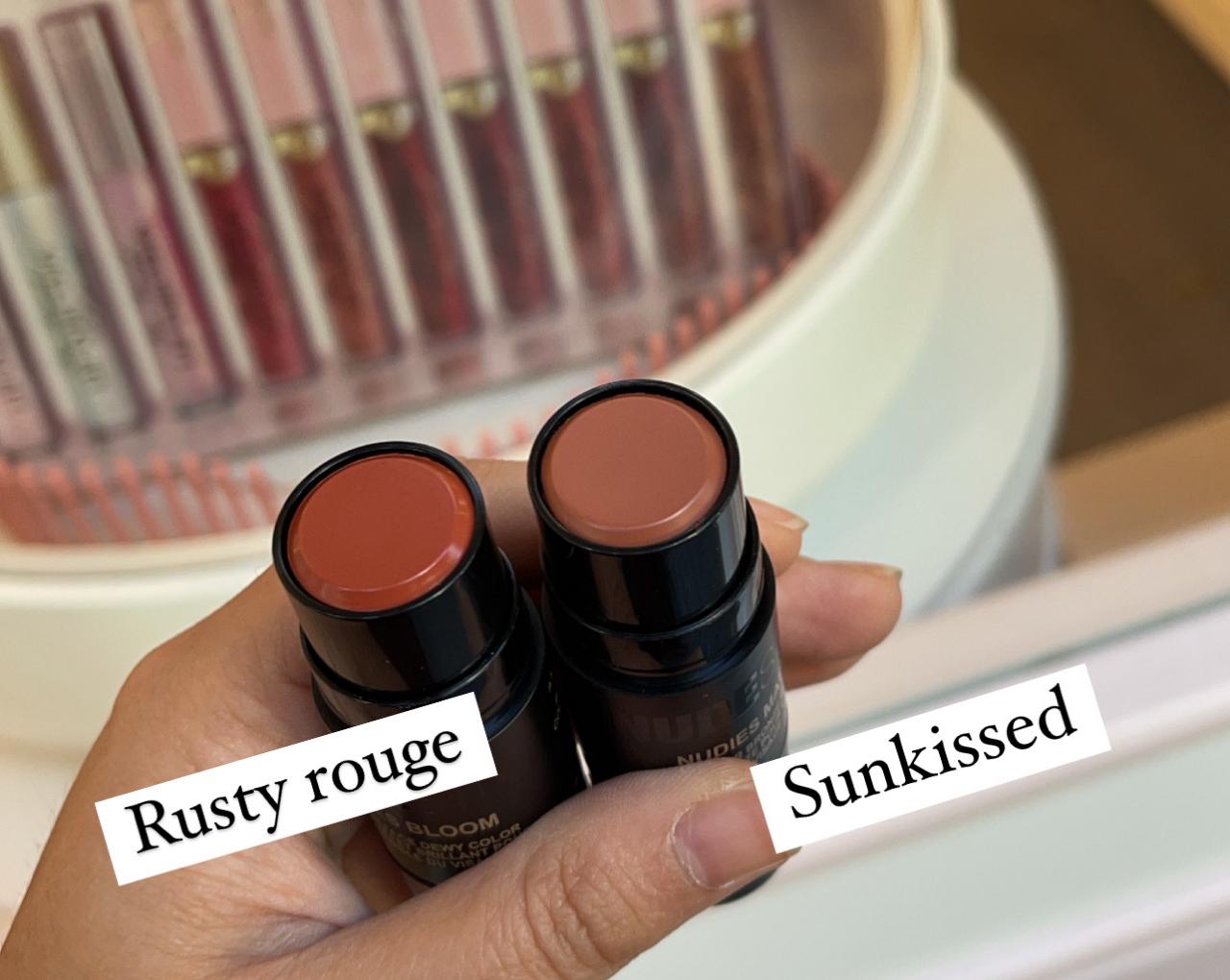Nudies blushes