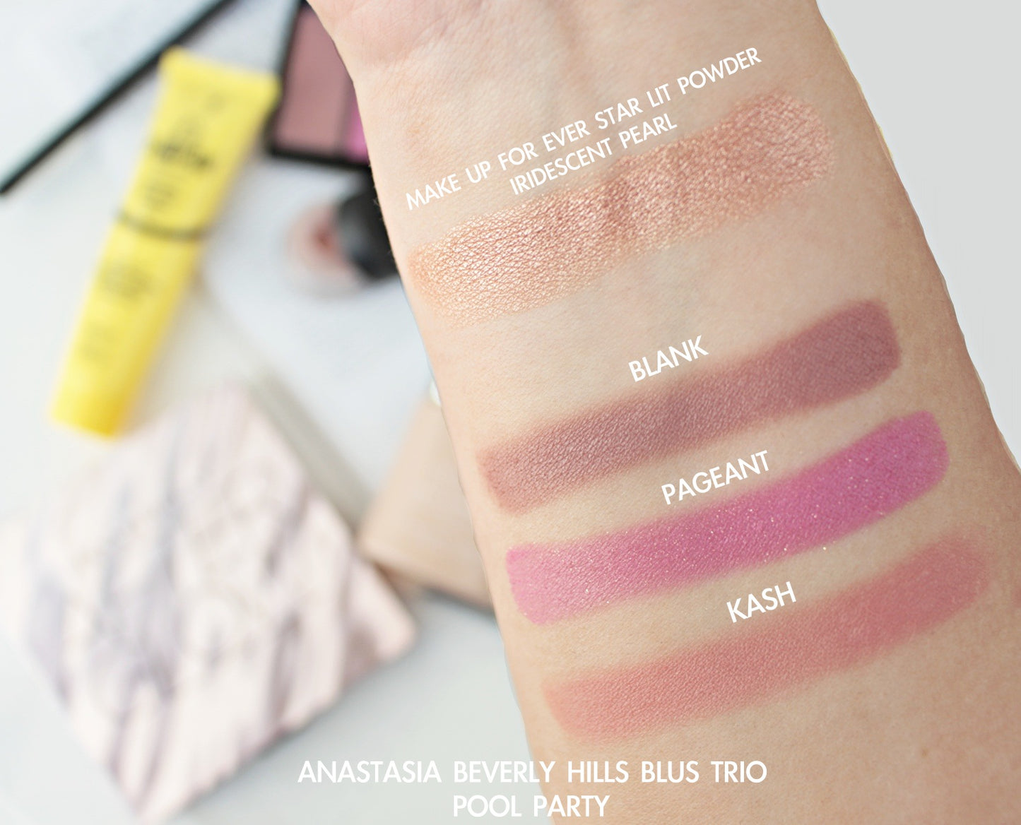 Blush Trio - Pool party