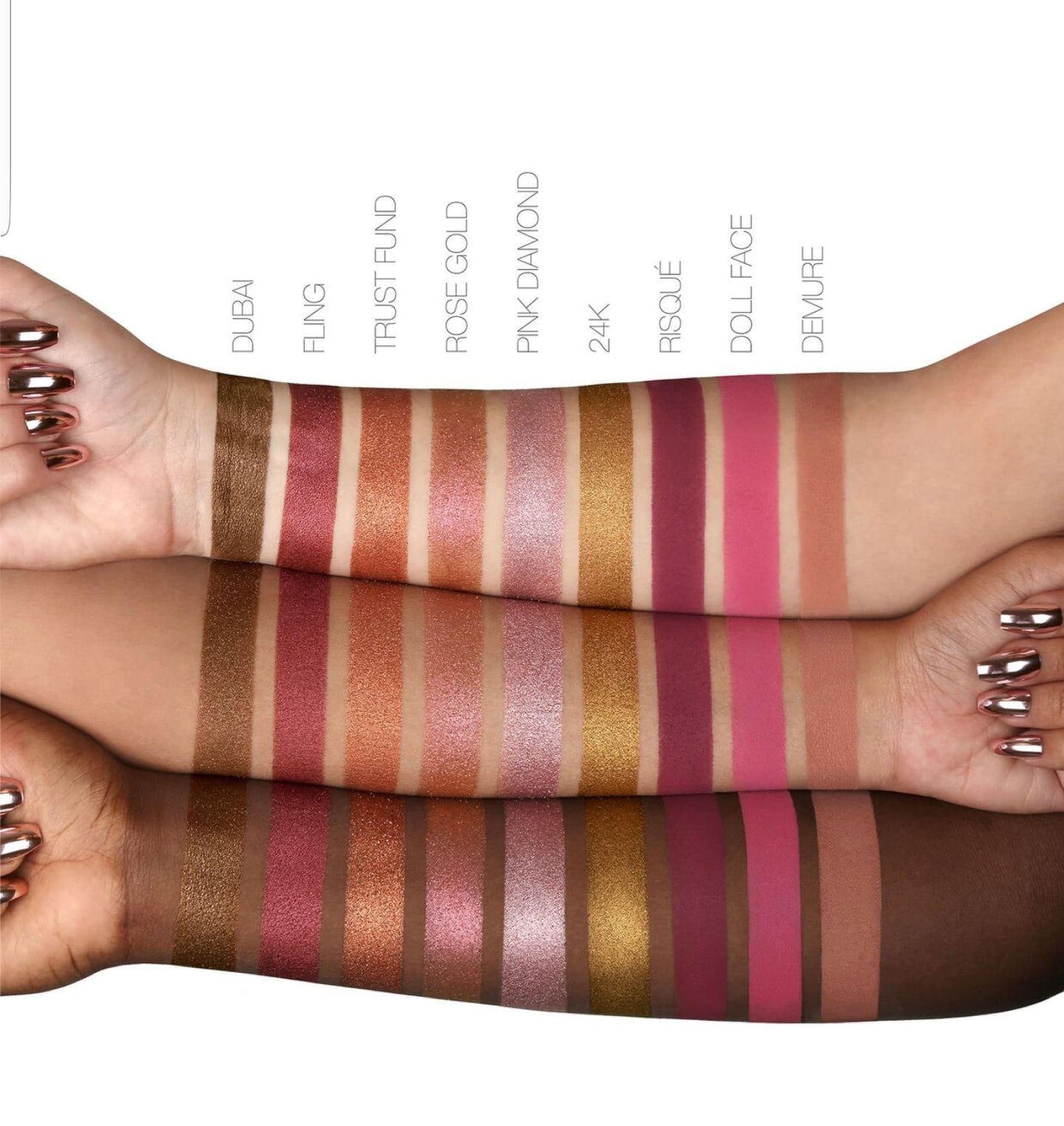 Remastered Rose Gold eyeshadow palette