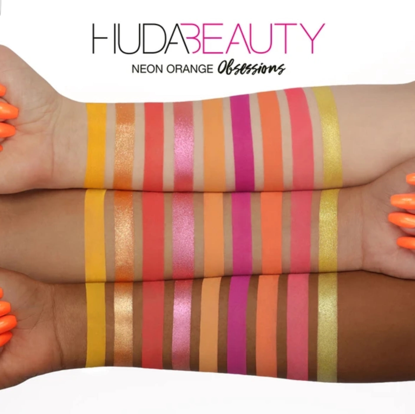 Neon Orange Obsessions eyeshadow palette