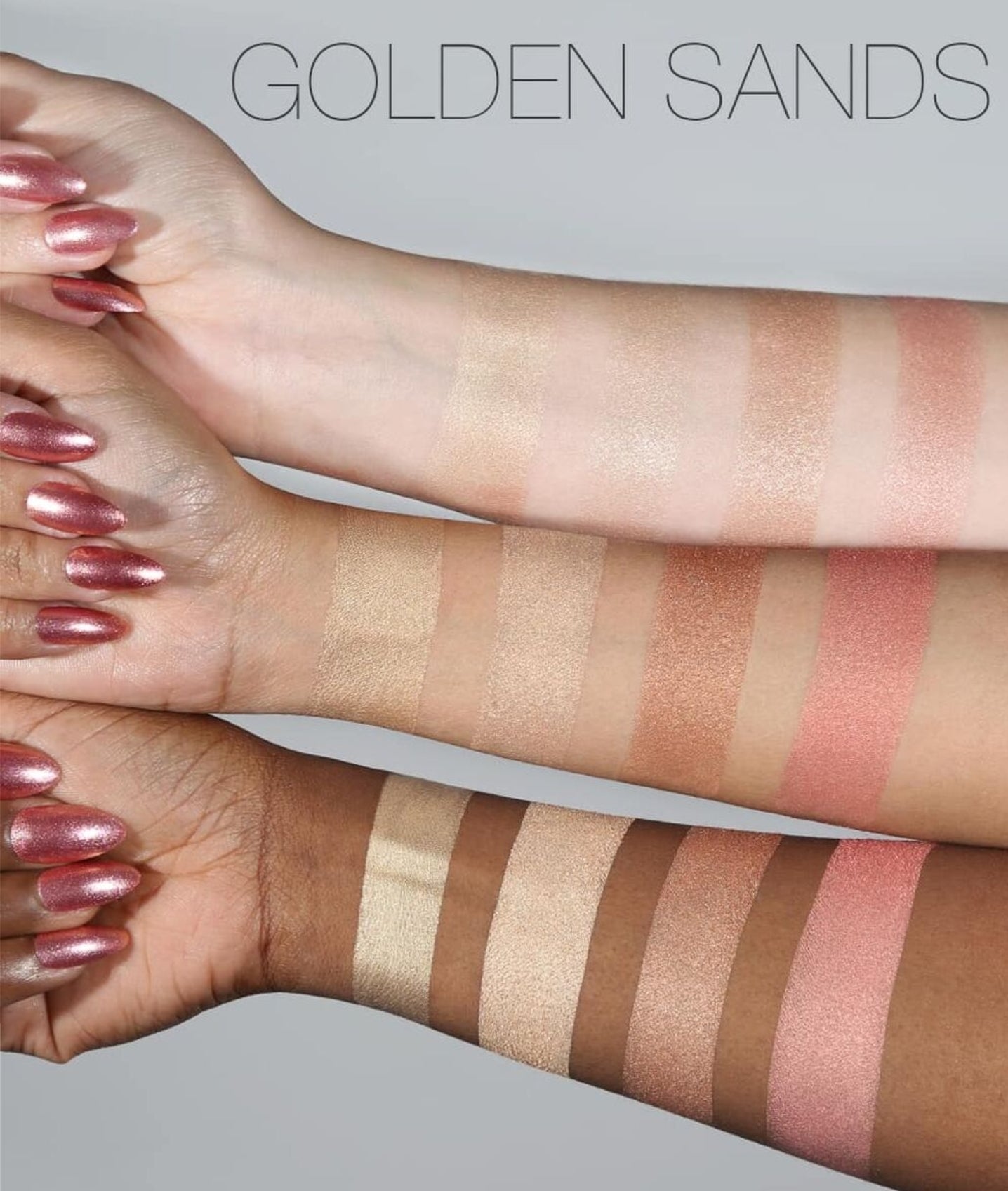 3D Highlighter Palette
- Golden sands edition