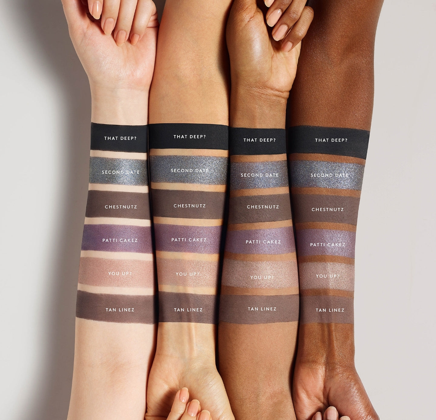 Snap shadows Mix and match eyeshadow palette - 6 Smoky