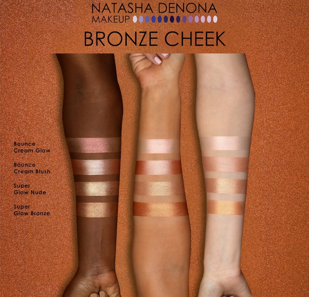 Bronze face Glow palette