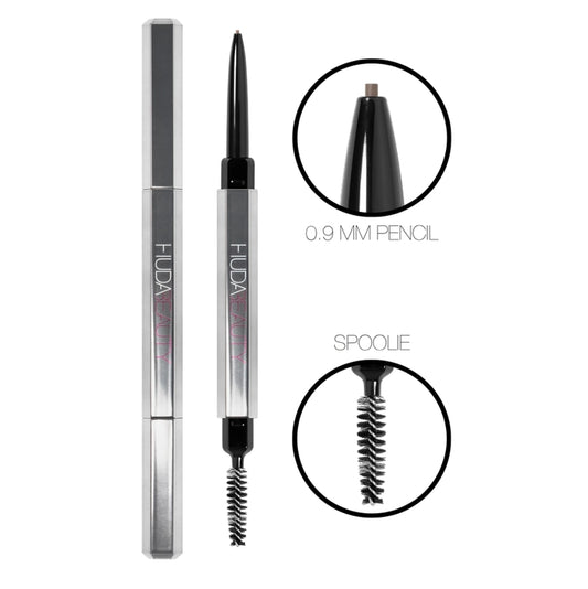 BOMBBROWS Microshade Brow Pencil

- 6 rich brown
