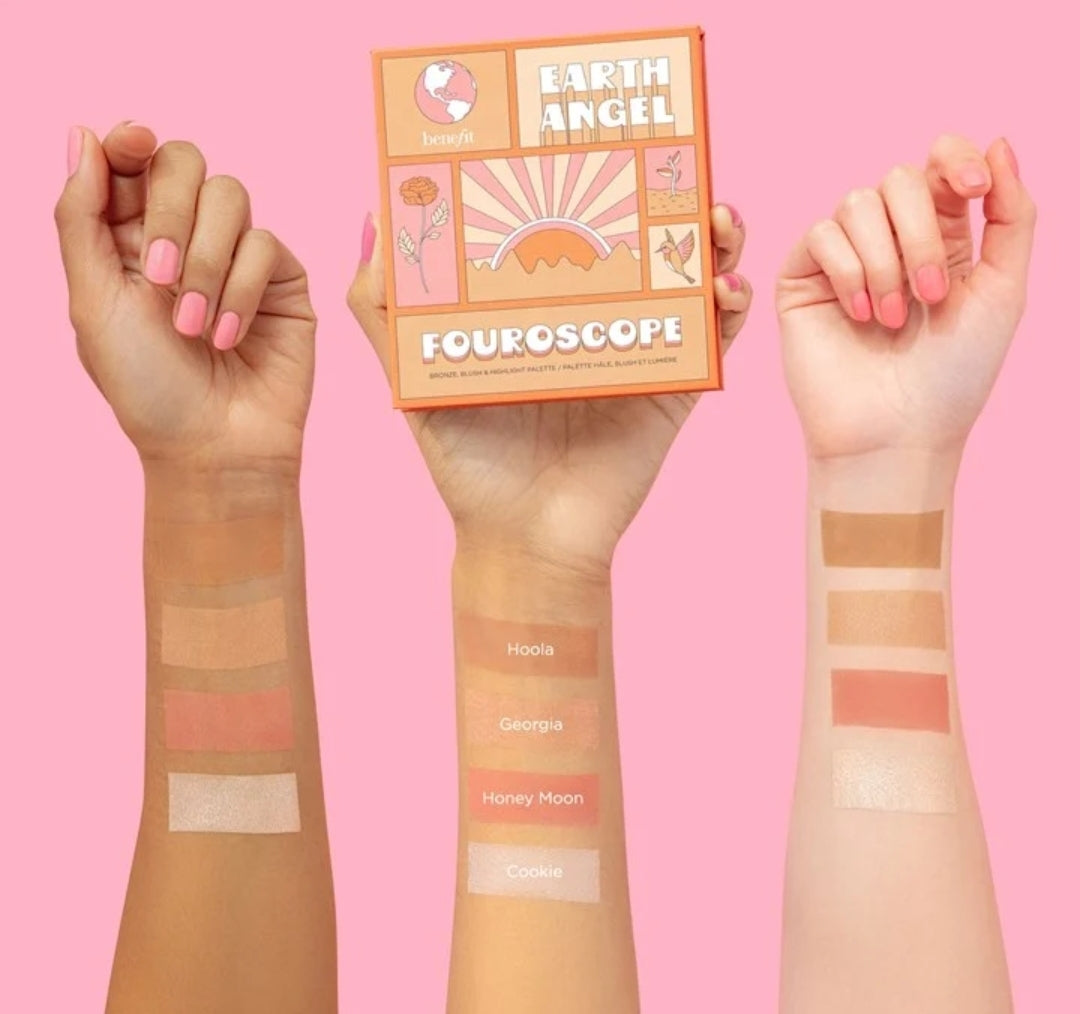 Fouroscope: Earth Angel
Bronze, blush & highlight palette