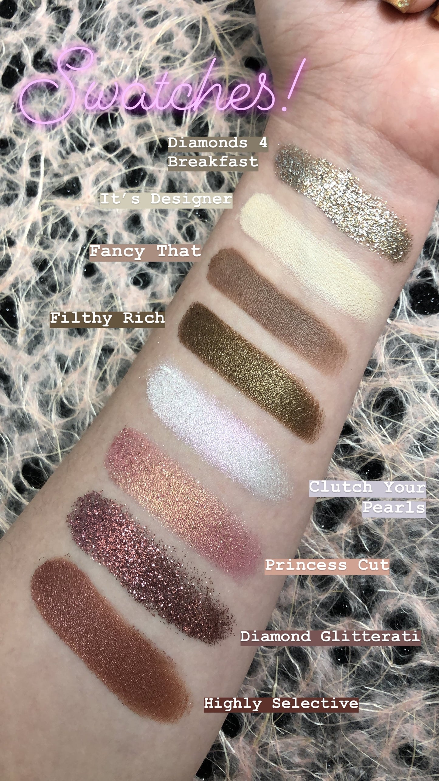Pretty rich eyeshadow palette