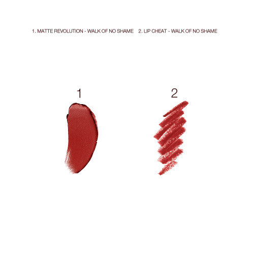 WALK OF NO SHAME LIP DUO (65$ value)