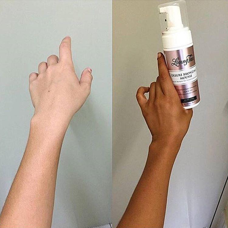 Deluxe bronzing mousse ultra dark + applicarion mitt