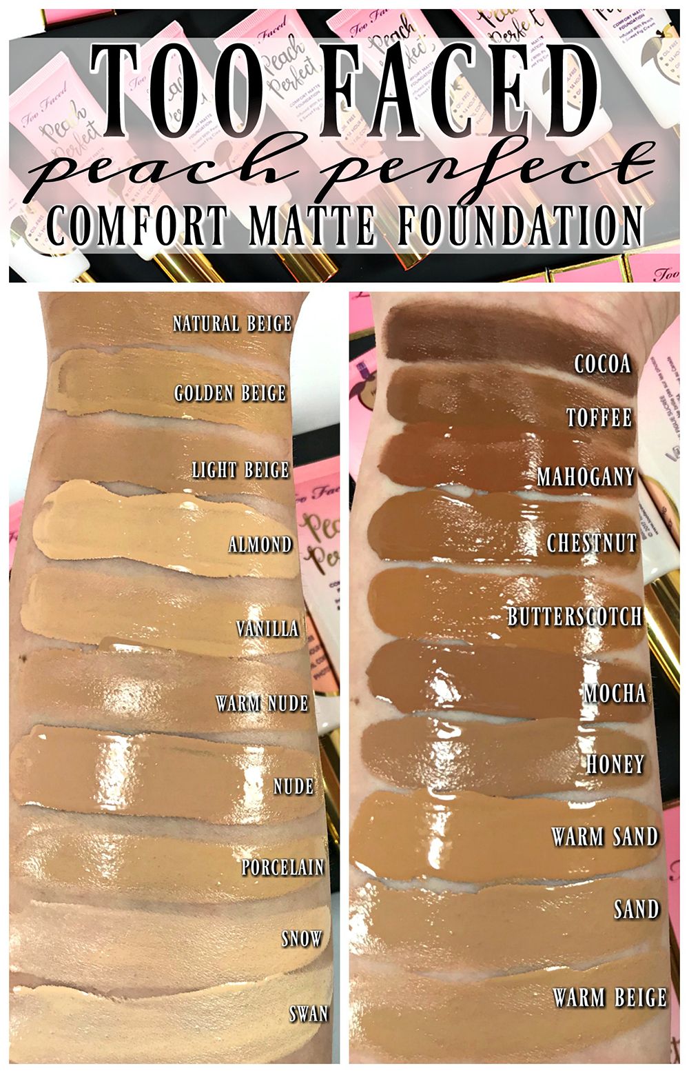 Peach Perfect comfort matte foundation