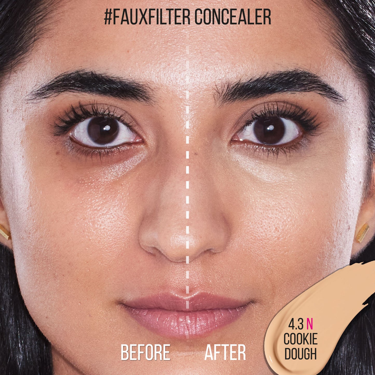 BEAUTY #FauxFilter Luminous Matte Buildable Coverage Crease Proof Concealer
