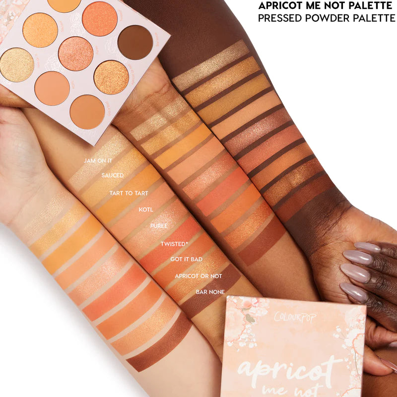 apricot me not shadow palette