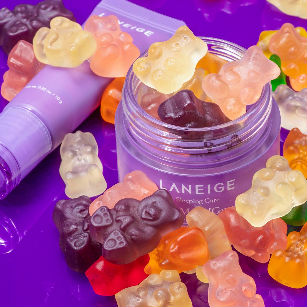 Lip Glowy Balm Hydrate & Tint-Gummy Bear