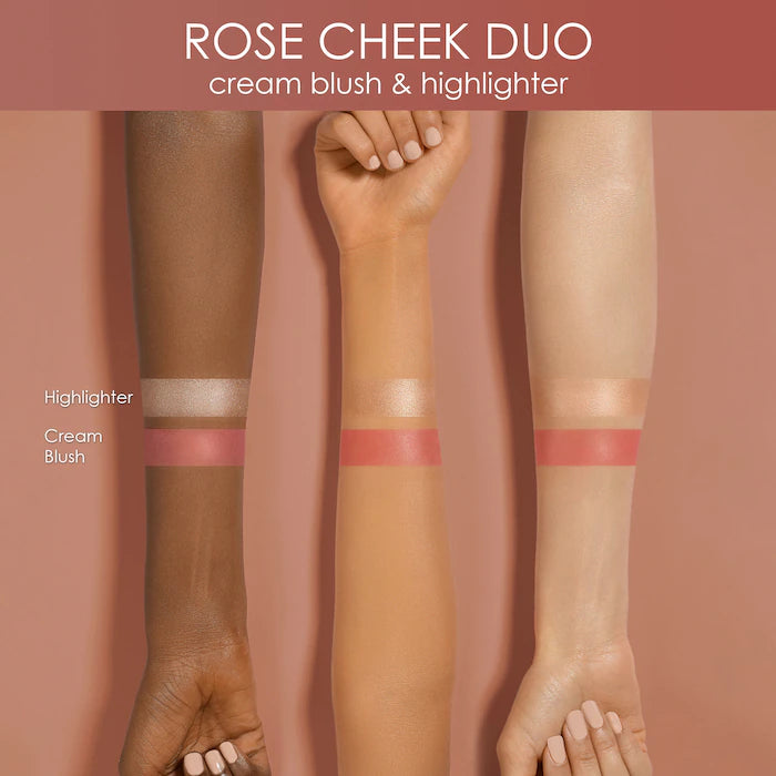 Rose Cheek Duo - Cream Blush and Highlighter