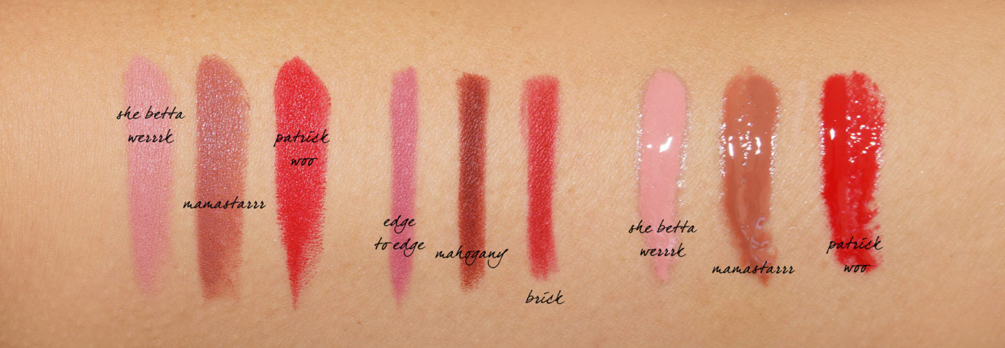 She betta werrek lipgloss
