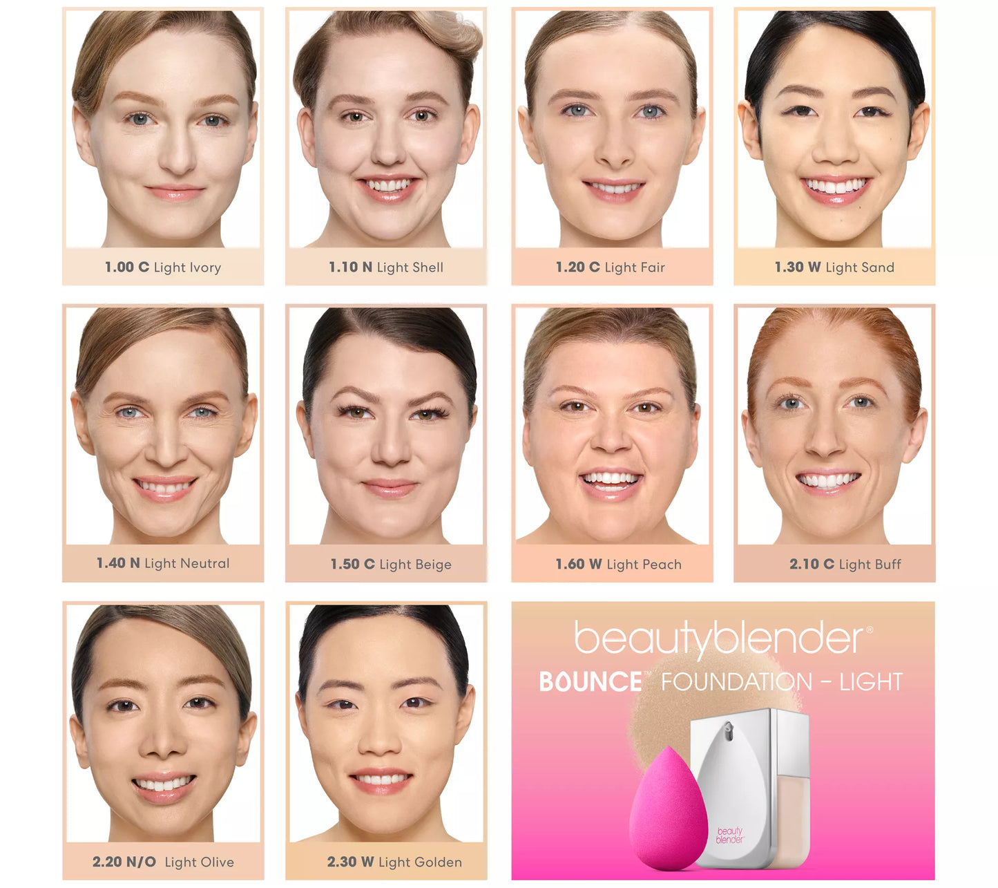 BOUNCE™ Liquid Whip Long Wear Foundation- 1C